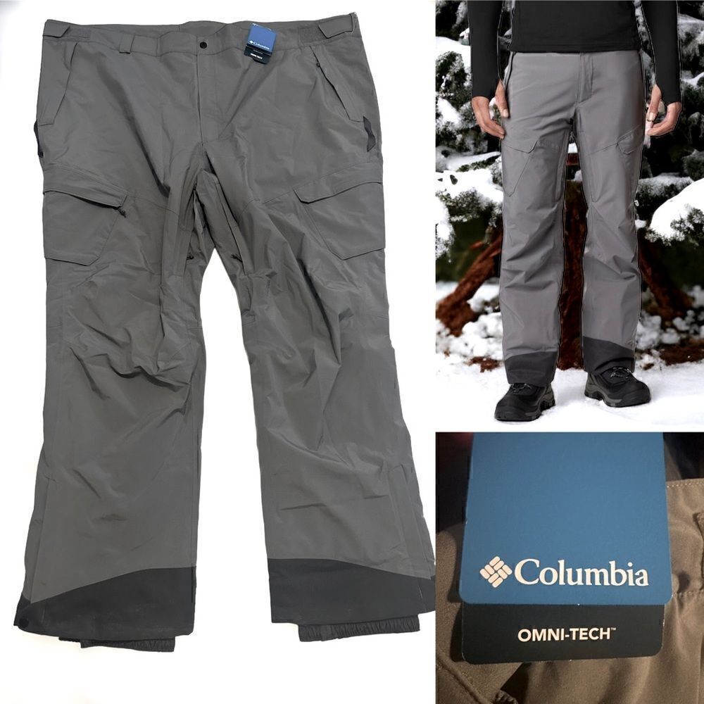 Columbia NWT Omni-Tech Powder Stash Winter Snow Pant Size 6X